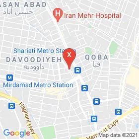 این نقشه، نشانی دکتر فرشته اسفندیاری متخصص مغز و اعصاب (نورولوژی) در شهر تهران است. در اینجا آماده پذیرایی، ویزیت، معاینه و ارایه خدمات به شما بیماران گرامی هستند.