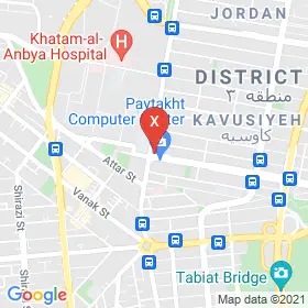 این نقشه، آدرس دکتر بهرام میرجلالی متخصص جراحی عمومی؛ تغییر جنسیت در شهر تهران است. در اینجا آماده پذیرایی، ویزیت، معاینه و ارایه خدمات به شما بیماران گرامی هستند.