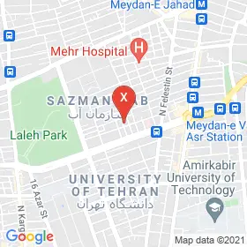 این نقشه، نشانی دکتر سیمین کیوان متخصص پزشک عمومی در شهر تهران است. در اینجا آماده پذیرایی، ویزیت، معاینه و ارایه خدمات به شما بیماران گرامی هستند.