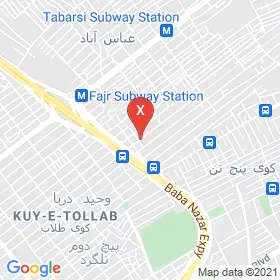 این نقشه، نشانی زهرا افروز متخصص آسیب شناس گفتار و زبان در شهر مشهد است. در اینجا آماده پذیرایی، ویزیت، معاینه و ارایه خدمات به شما بیماران گرامی هستند.
