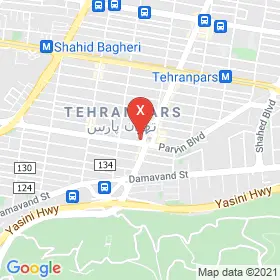 این نقشه، نشانی دکتر نفیسه آقاداودی جلفایی متخصص رادیولوژی؛ بیماری‌های پستان (ماموگرافی) در شهر تهران است. در اینجا آماده پذیرایی، ویزیت، معاینه و ارایه خدمات به شما بیماران گرامی هستند.