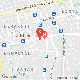 این نقشه، نشانی دکتر ابوالقاسم عدالت متخصص گوش حلق و بینی در شهر تهران است. در اینجا آماده پذیرایی، ویزیت، معاینه و ارایه خدمات به شما بیماران گرامی هستند.