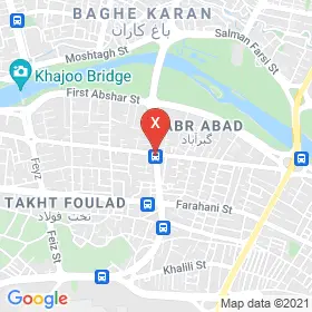 این نقشه، آدرس دکتر آرش حاجیان نیا متخصص داخلی در شهر اصفهان است. در اینجا آماده پذیرایی، ویزیت، معاینه و ارایه خدمات به شما بیماران گرامی هستند.