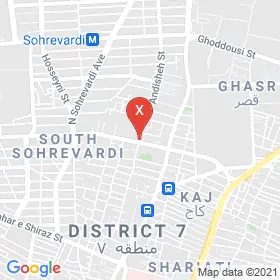 این نقشه، نشانی دکتر شهریار اقتصادی متخصص تغذیه در شهر تهران است. در اینجا آماده پذیرایی، ویزیت، معاینه و ارایه خدمات به شما بیماران گرامی هستند.