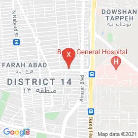 این نقشه، آدرس دکتر شایسته میراعلایی متخصص کودکان و نوزادان در شهر تهران است. در اینجا آماده پذیرایی، ویزیت، معاینه و ارایه خدمات به شما بیماران گرامی هستند.