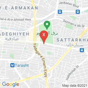 این نقشه، نشانی دکتر سیما قدرتی متخصص پزشک عمومی در شهر تهران است. در اینجا آماده پذیرایی، ویزیت، معاینه و ارایه خدمات به شما بیماران گرامی هستند.
