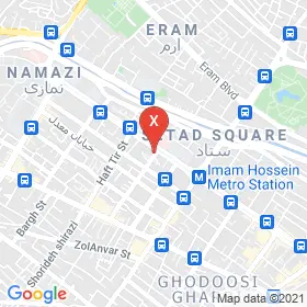 این نقشه، آدرس دکتر فرهاد میرکاظمی متخصص جراحی کلیه،مجاری ادراری و تناسلی (اورولوژی)؛ جراحی کلیه و مجاری ادراری در شهر شیراز است. در اینجا آماده پذیرایی، ویزیت، معاینه و ارایه خدمات به شما بیماران گرامی هستند.