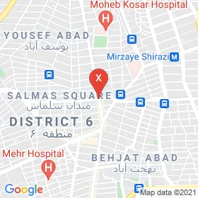 این نقشه، نشانی دکتر سهراب نقی زاده متخصص جراحی کلیه،مجاری ادراری و تناسلی (اورولوژی) در شهر تهران است. در اینجا آماده پذیرایی، ویزیت، معاینه و ارایه خدمات به شما بیماران گرامی هستند.