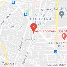 این نقشه، آدرس دکتر فرناز شیخ نواز جاهد متخصص زنان و زایمان و نازایی در شهر تهران است. در اینجا آماده پذیرایی، ویزیت، معاینه و ارایه خدمات به شما بیماران گرامی هستند.