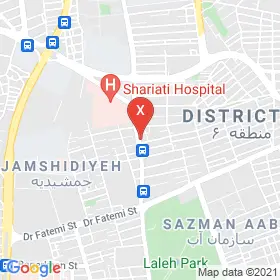 این نقشه، آدرس دکتر منوچهر مهدوی متخصص کودکان و نوزادان در شهر تهران است. در اینجا آماده پذیرایی، ویزیت، معاینه و ارایه خدمات به شما بیماران گرامی هستند.