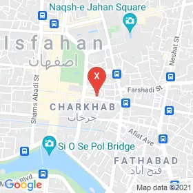 این نقشه، آدرس دکتر مهرانگیز صدیقین متخصص زنان و زایمان و نازایی در شهر اصفهان است. در اینجا آماده پذیرایی، ویزیت، معاینه و ارایه خدمات به شما بیماران گرامی هستند.