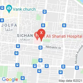 این نقشه، آدرس دکتر محسن عطایی متخصص مغز و اعصاب (نورولوژی) در شهر اصفهان است. در اینجا آماده پذیرایی، ویزیت، معاینه و ارایه خدمات به شما بیماران گرامی هستند.