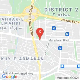این نقشه، آدرس دکتر مصطفی حیدری متخصص اعصاب و روان (روانپزشکی) در شهر تهران است. در اینجا آماده پذیرایی، ویزیت، معاینه و ارایه خدمات به شما بیماران گرامی هستند.