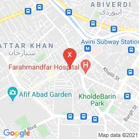 این نقشه، آدرس شیدا نظیری متخصص شنوایی شناسی در شهر شیراز است. در اینجا آماده پذیرایی، ویزیت، معاینه و ارایه خدمات به شما بیماران گرامی هستند.