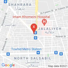 این نقشه، نشانی دکتر نازی معینی متخصص جراحی عمومی؛ فوق تخصصی جراحی پستان؛ جراحی انکوپلاستی پستان در شهر تهران است. در اینجا آماده پذیرایی، ویزیت، معاینه و ارایه خدمات به شما بیماران گرامی هستند.