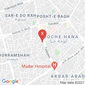 این نقشه، نشانی شنوایی شناسی و سمعک نجوا (تکراری) متخصص  در شهر یزد است. در اینجا آماده پذیرایی، ویزیت، معاینه و ارایه خدمات به شما بیماران گرامی هستند.