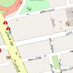 این نقشه، آدرس دکتر محمد قناعت پیشه متخصص جراحی پلاستیک، ترمیمی و زیبایی در شهر تهران است. در اینجا آماده پذیرایی، ویزیت، معاینه و ارایه خدمات به شما بیماران گرامی هستند.