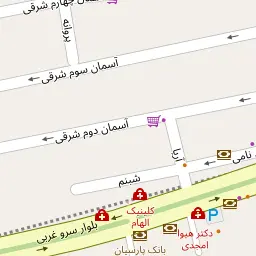 این نقشه، نشانی دکتر یوسف بالوی پور متخصص دندان پزشک در شهر تهران است. در اینجا آماده پذیرایی، ویزیت، معاینه و ارایه خدمات به شما بیماران گرامی هستند.